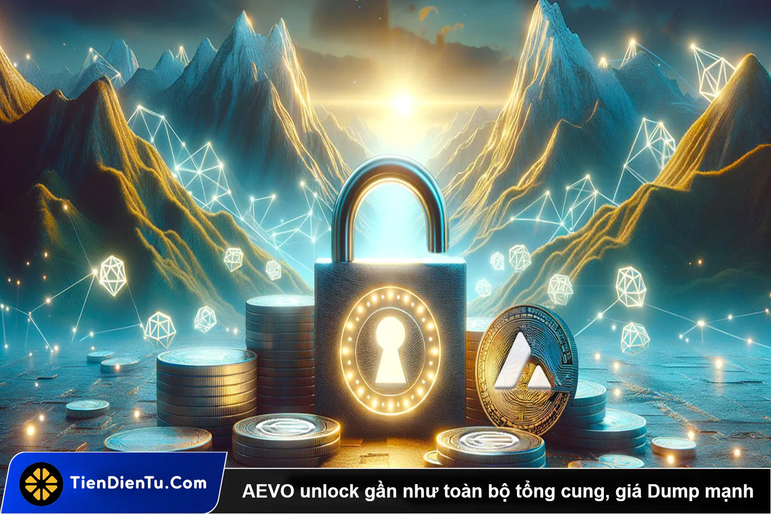 AEVO unlock gan nhu toan bo tong cung tiendientu