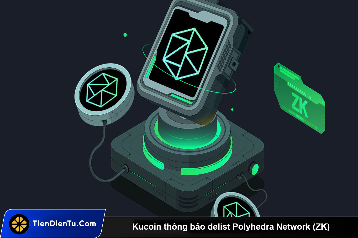 Kucoin thong bao delist Polyhedra Network ZK tdt