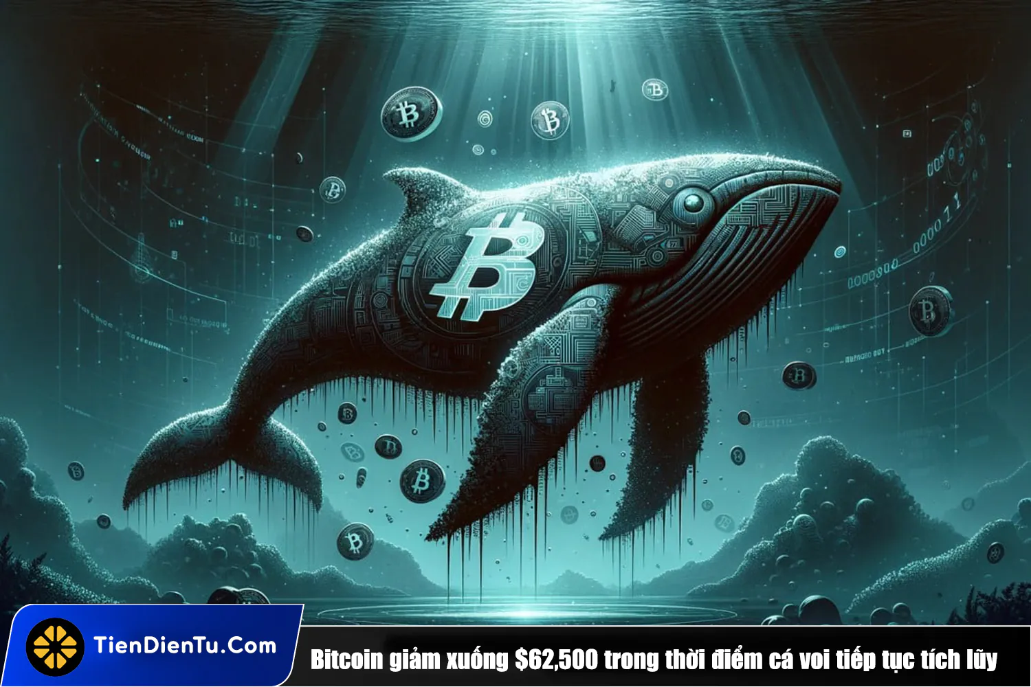 Tiendientu Bitcoin giam xuong 62500 usd