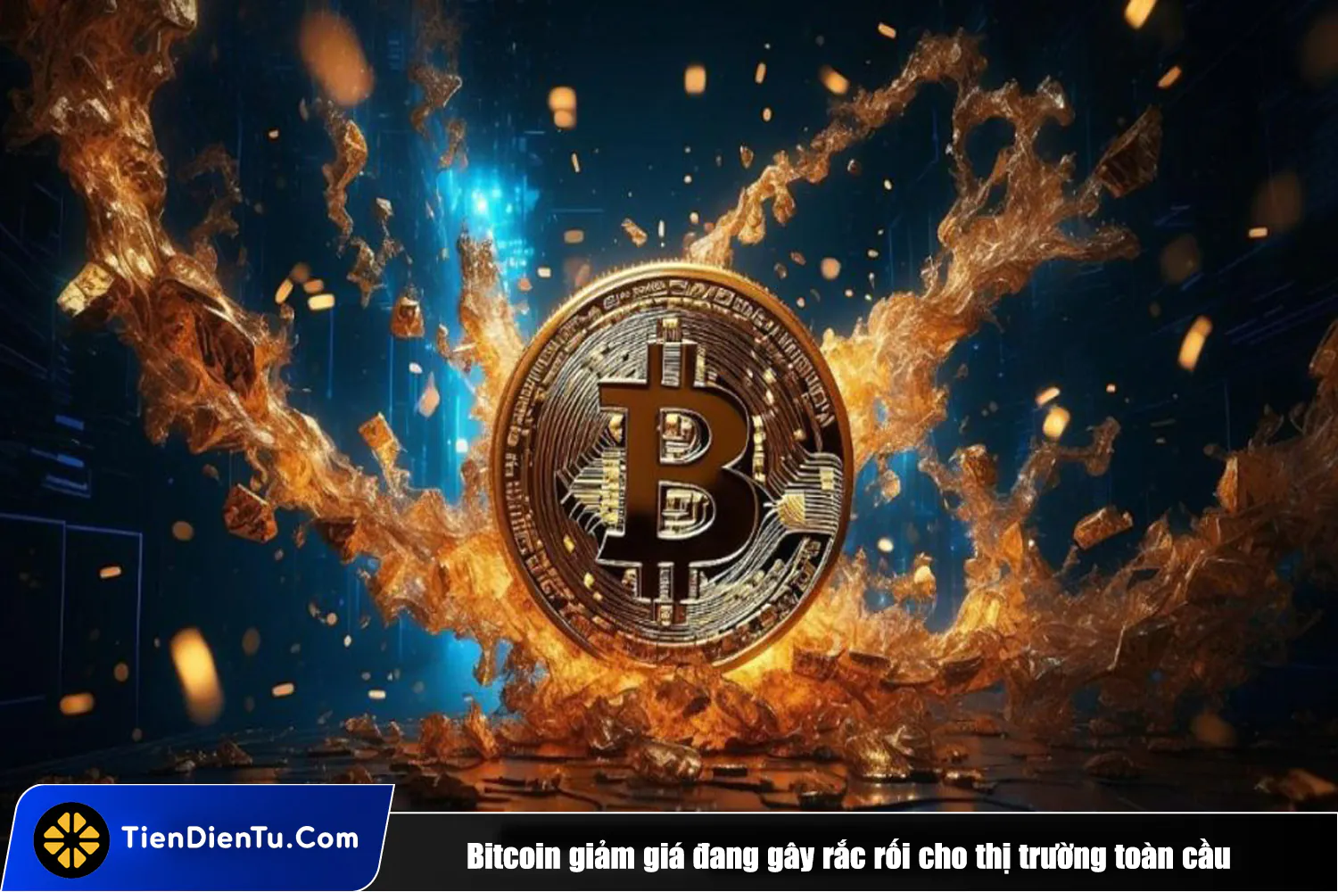 Tiendientu bitcoin gay rac roi toan cau