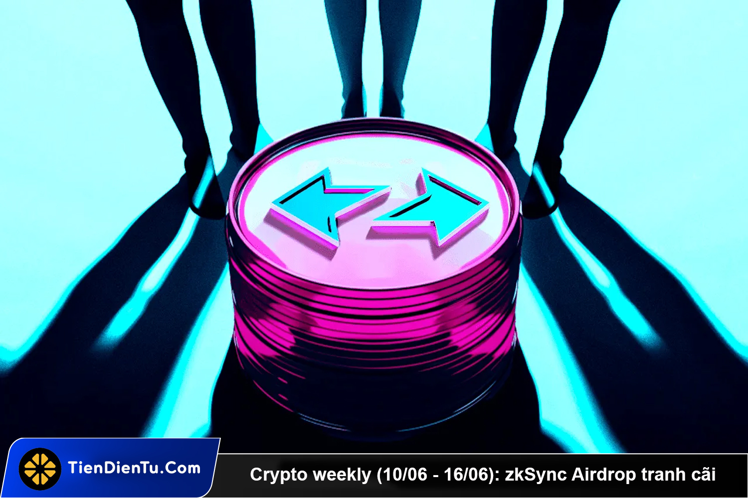 BTC dieu chinh zkSync Airdrop tranh cai