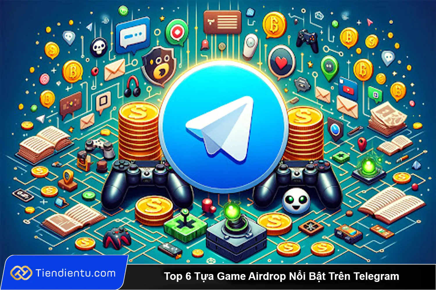 Top 6 Tua Game Airdrop Noi Bat Tren Telegram
