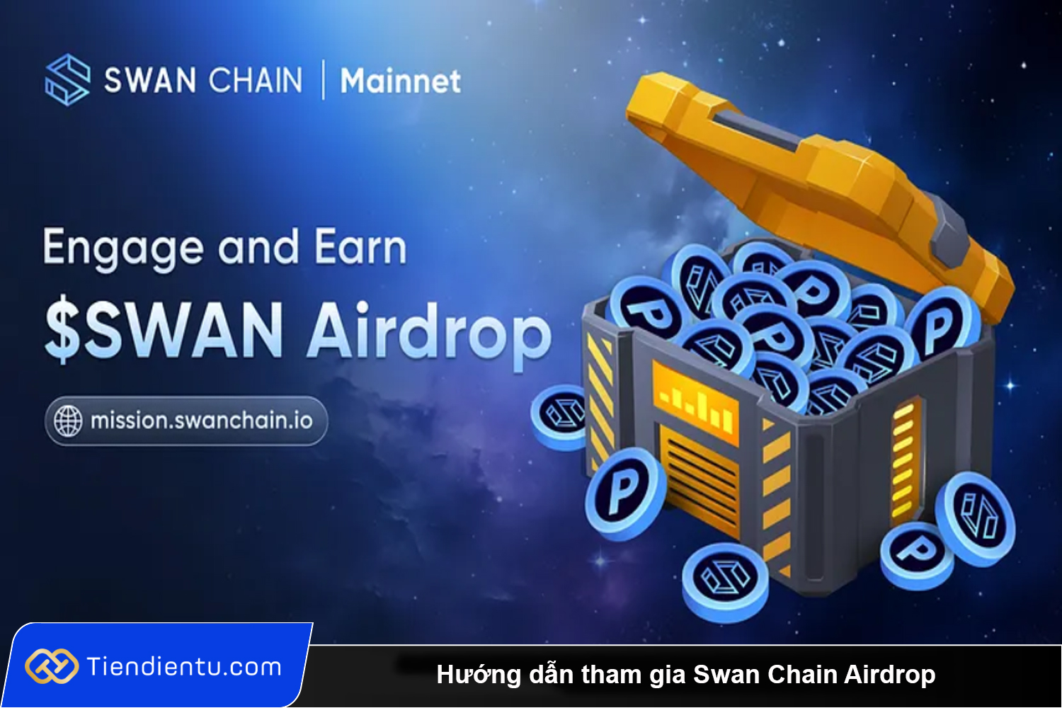 Huong dan tham gia Swan Chain Airdrop