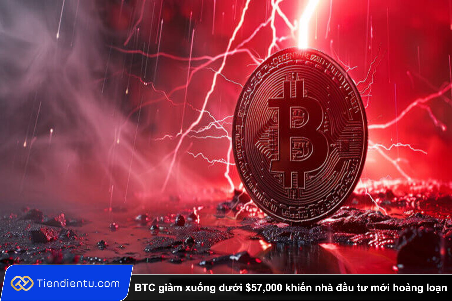 Tiendientu Bitcoin giam xuong duoi 57k usd