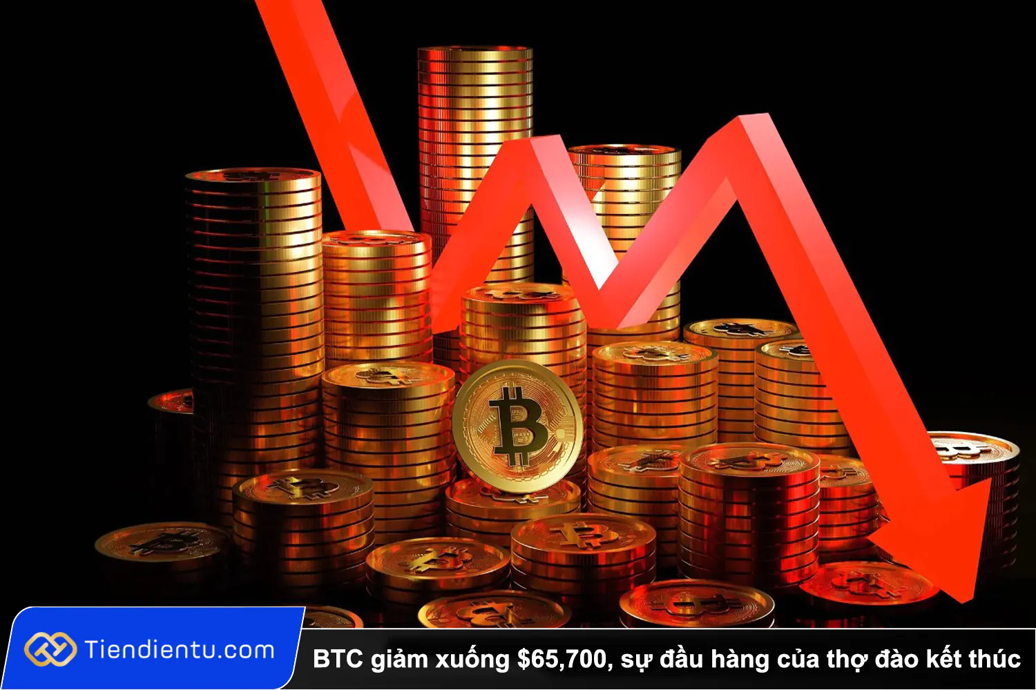 Tiendientu bitcoin giam xuong 65k su dau hang tho dao