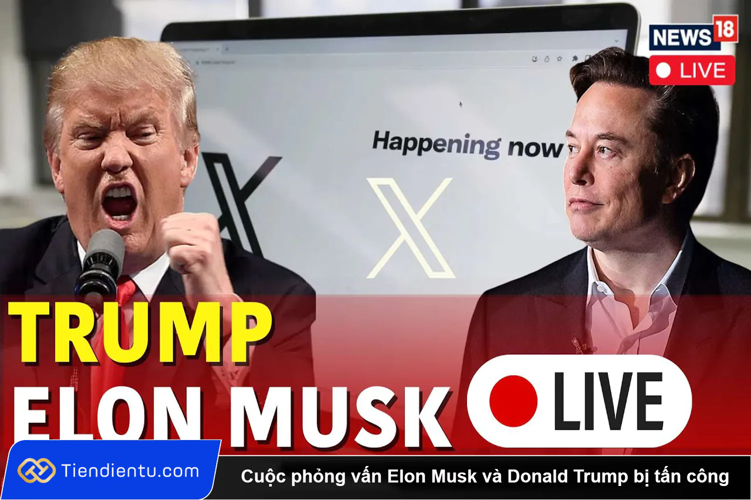 Cuoc phong van giua Elon Musk va Donald Trump bat ngo bi tan cong