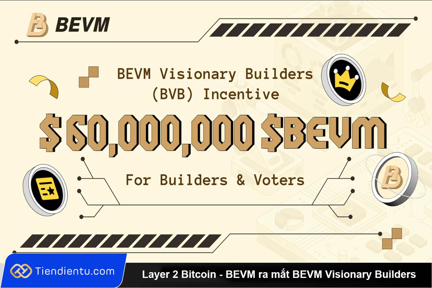 Layer 2 Bitcoin BEVM ra mat BEVM Visionary Builders