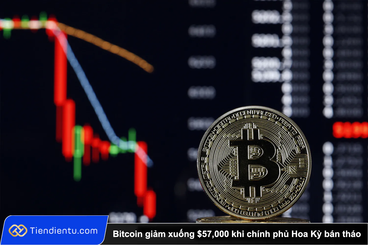 Tiendientu bitcoin giam xuong 57k hoa ky ban