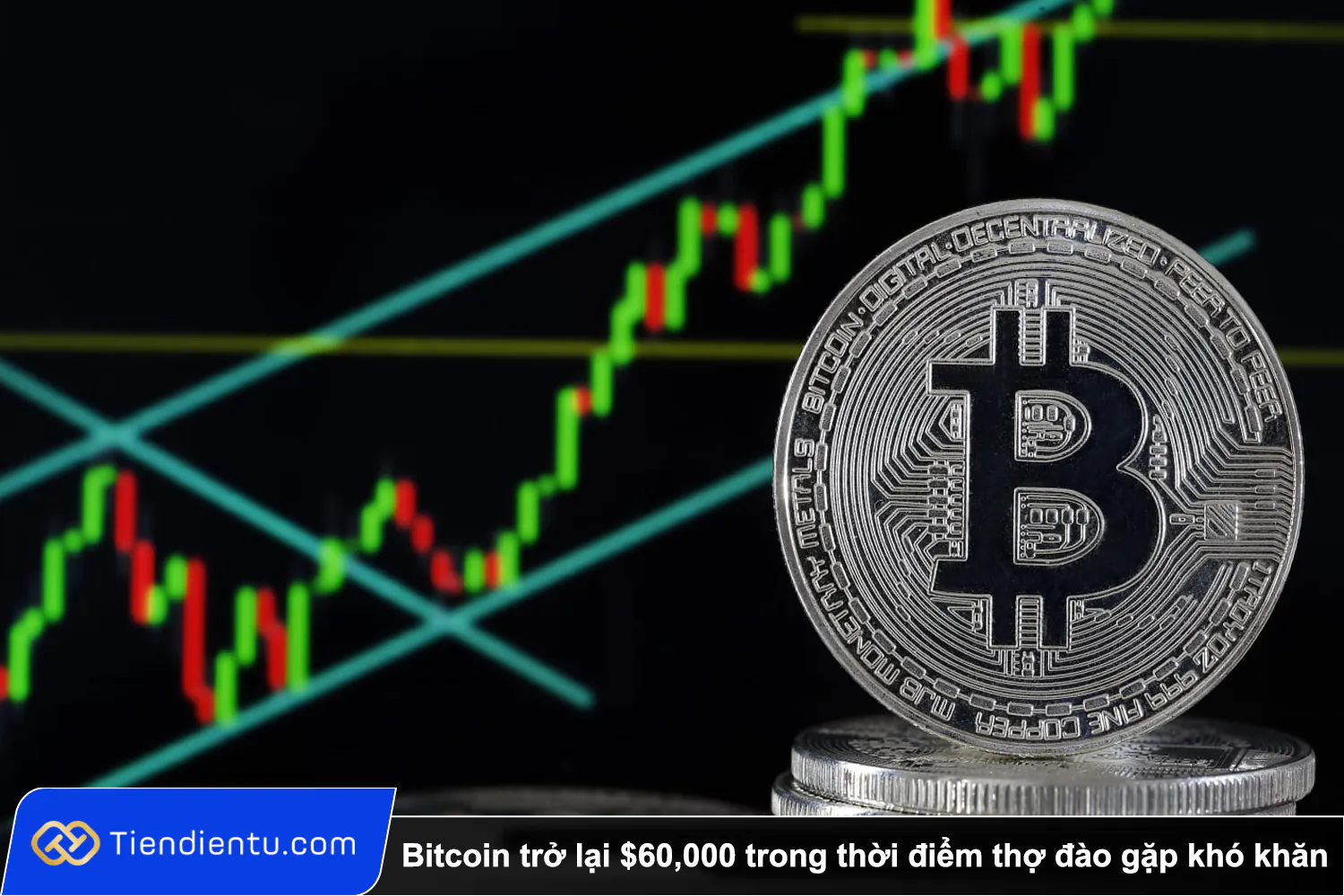 Bitcoin trở lại $60,000 trong thời điểm thợ đào gặp khó khăn