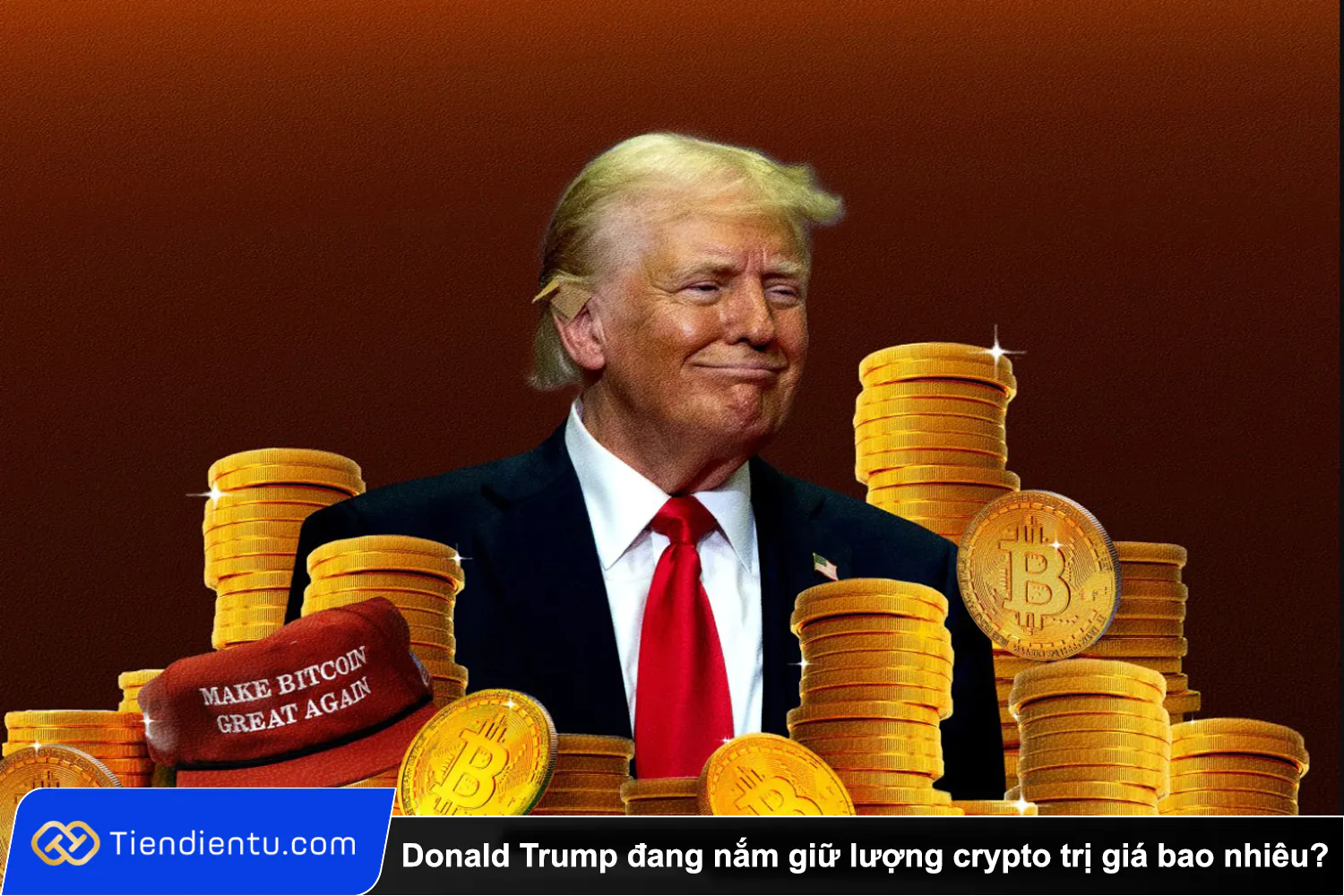 Tiendientu donald trump nam giu luong crypto