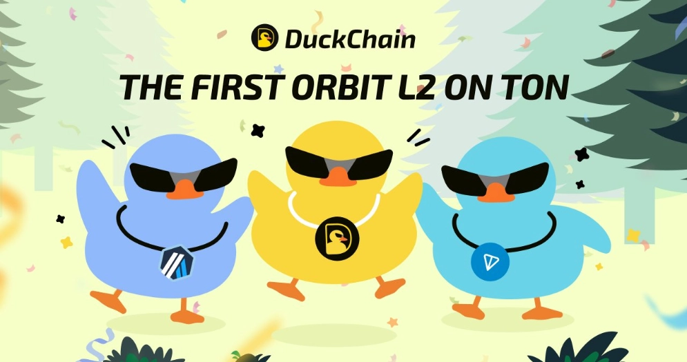 Duckchain: L2 cho TON và được hỗ trợ bởi Arbitrum.