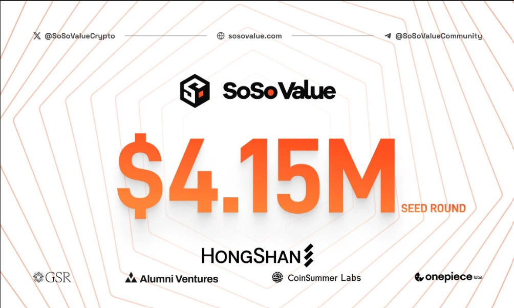 SoSo Value đã thành công huy động 4,15 triệu USD