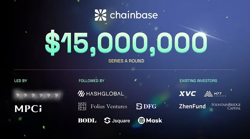 Chainbase đã huy động thành công 15 triệu USD