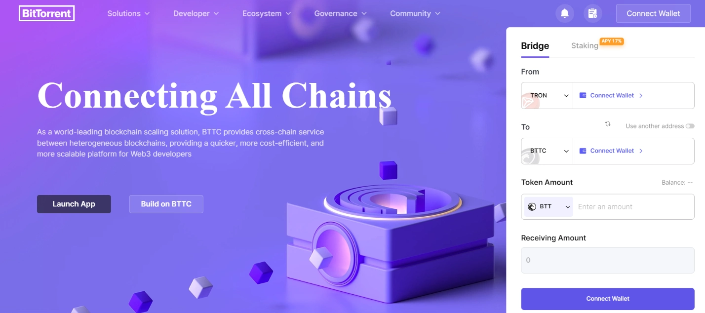 BitTorrent Chain - giao thức tương thích cross-chain mở rộng đầu tiên trên TRON