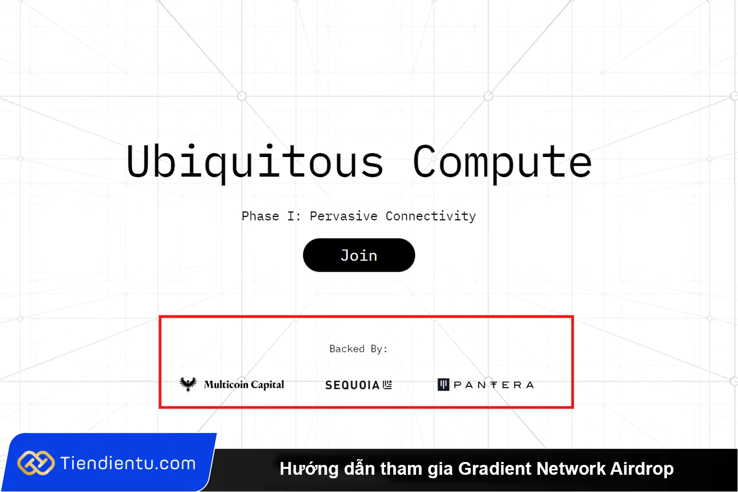 Huong dan tham gia Gradient Network Airdrop