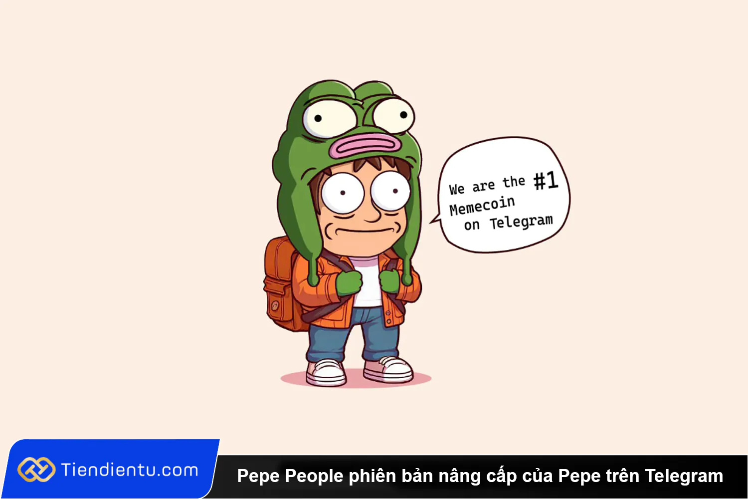 Pepe People phien ban nang cap cua Pepe tren Telegram