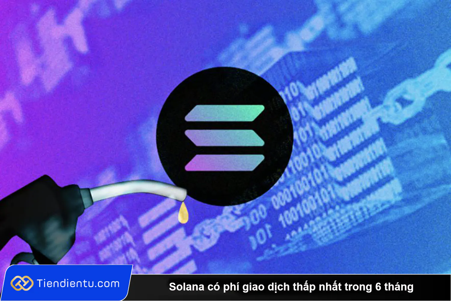 Sau Ethereum Solana co phi giao dich thap nhat trong 6 thang