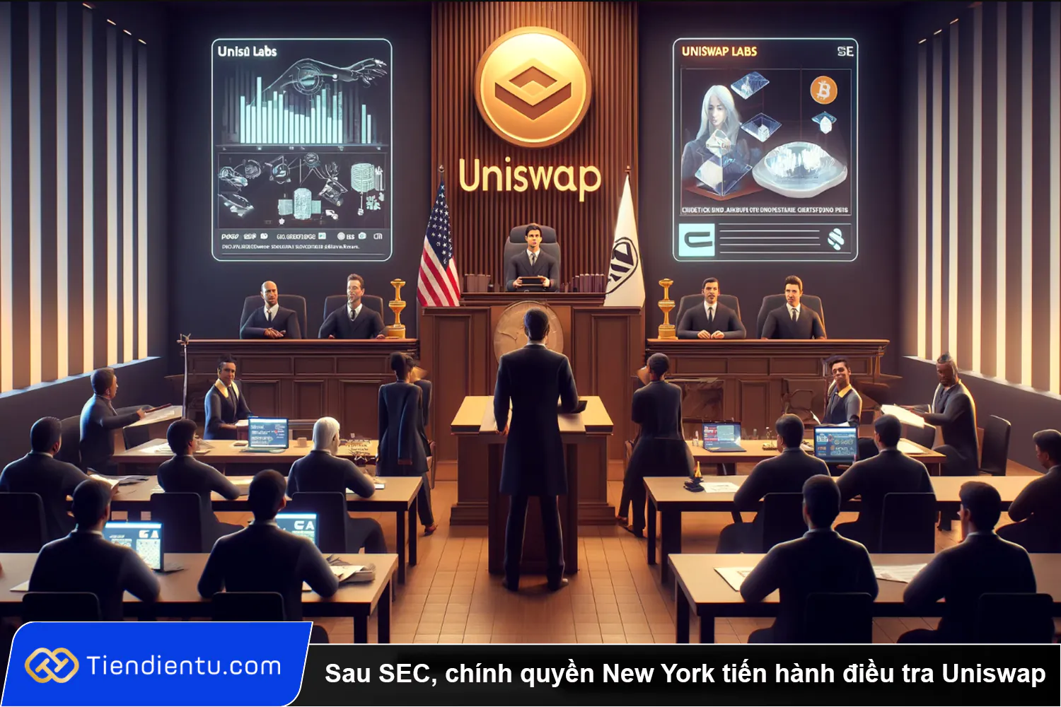 Sau SEC chinh quyen New York tien hanh dieu tra Uniswap