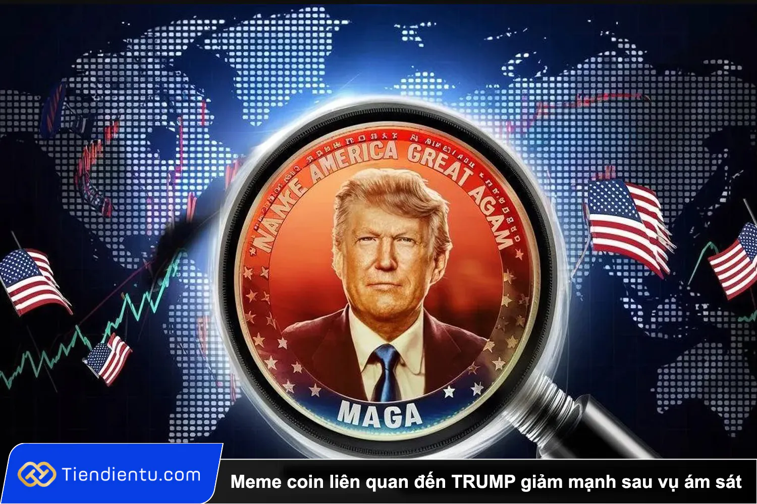 Tiendientu memecoin trump giam manh