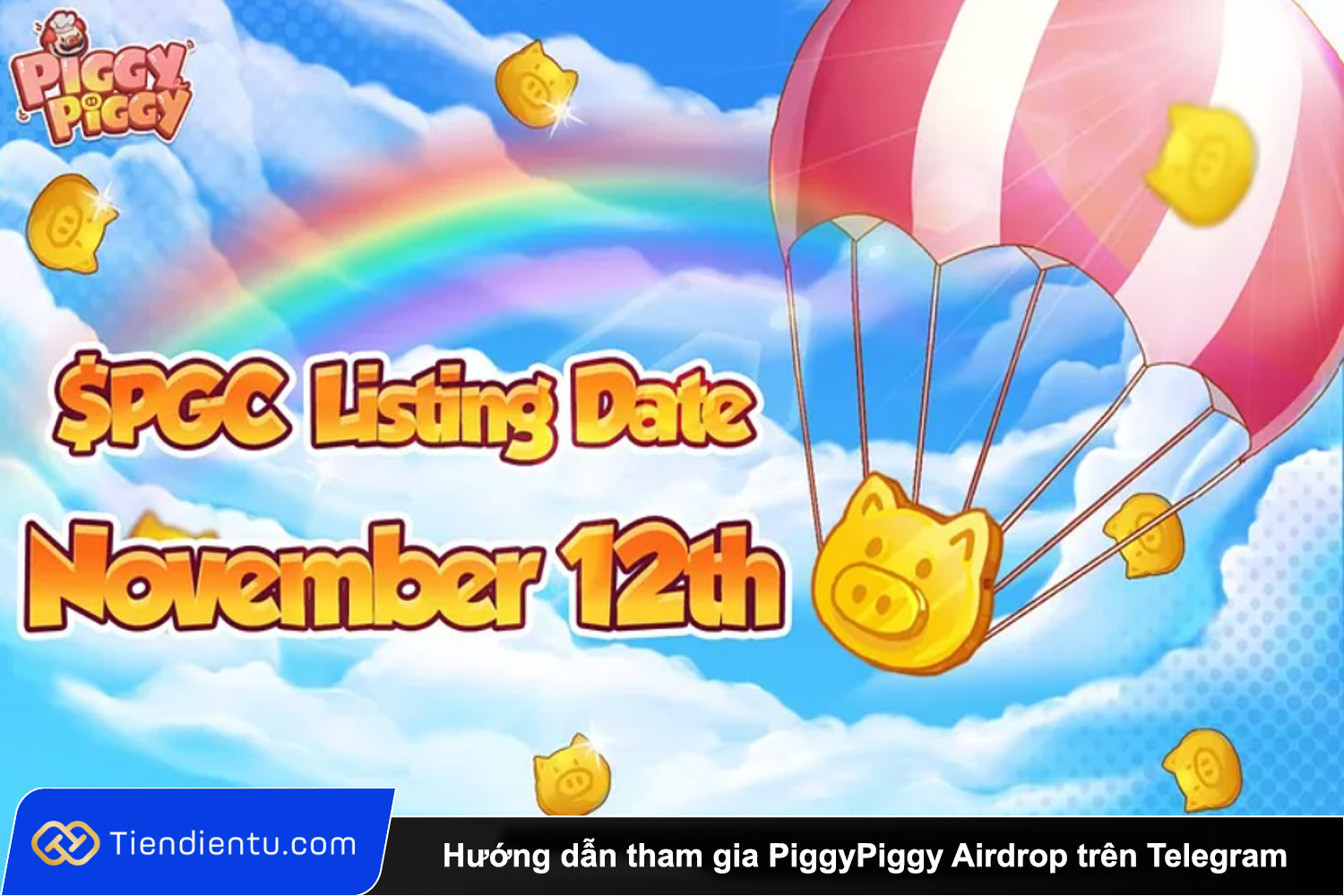 Huong dan tham gia PiggyPiggy Airdrop tren Telegram