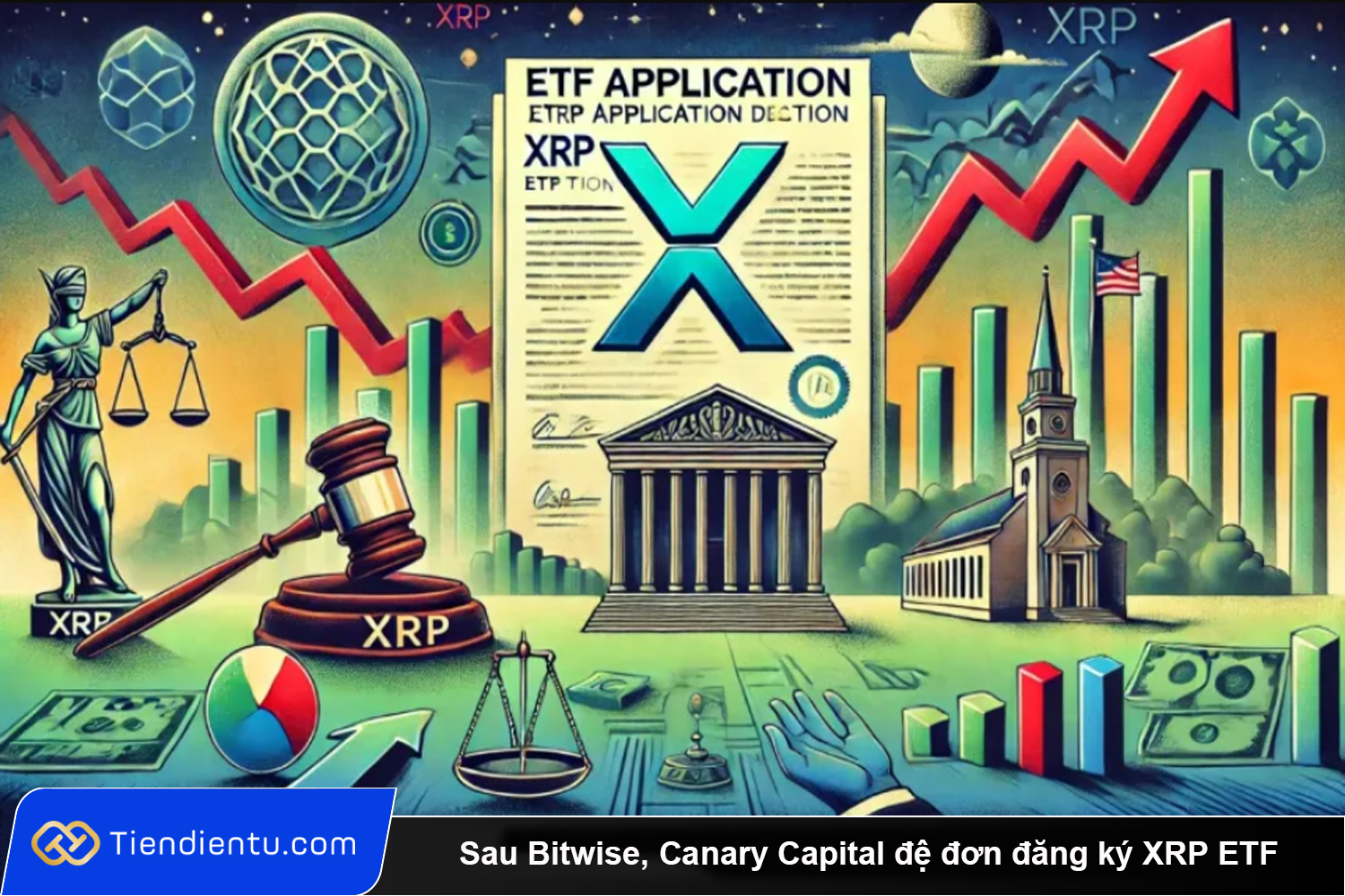 Sau Bitwise Canary Capital de don dang ky XRP ETF