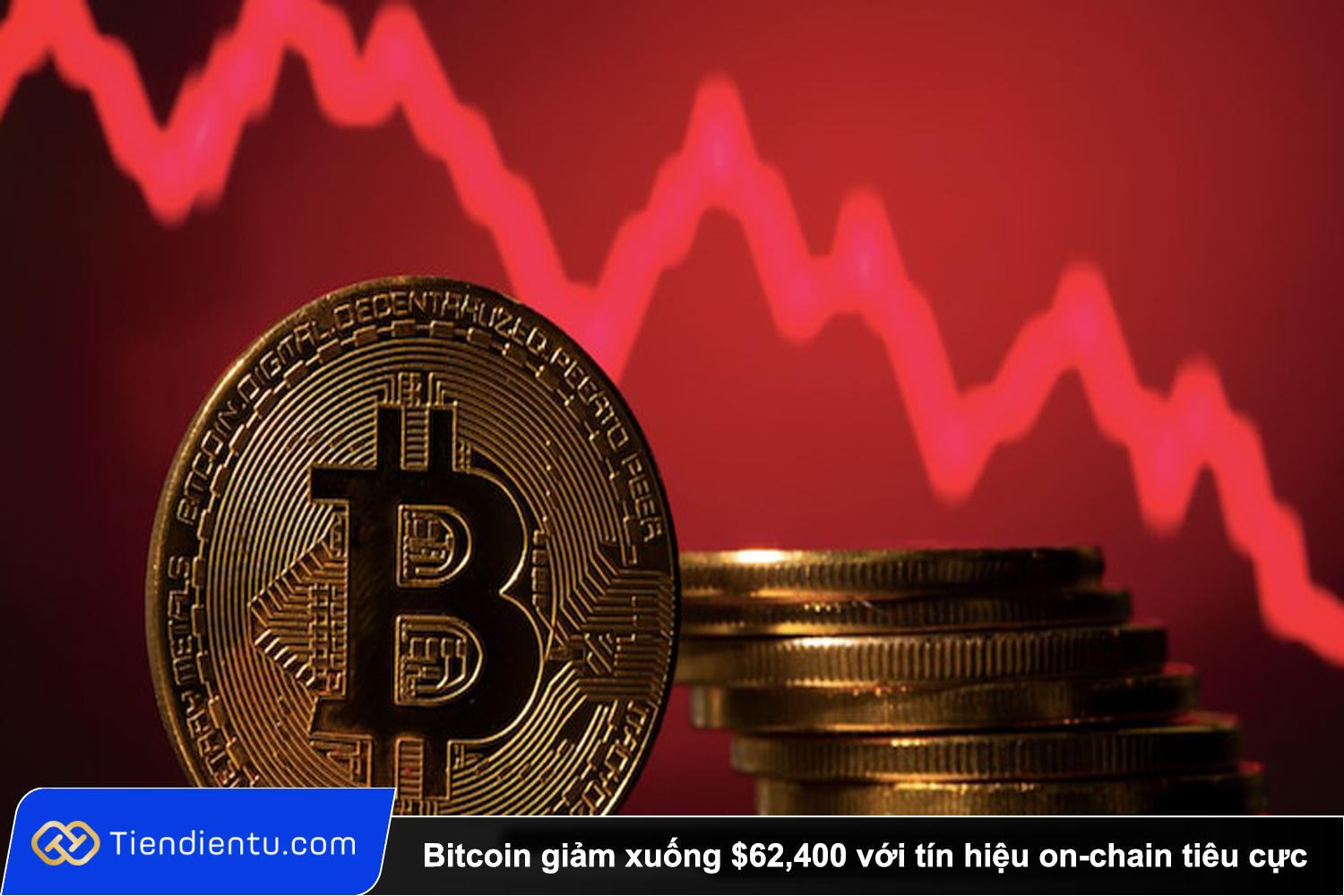 Tiendientu Bitcoin giam xuong 62400 voi tin hieu on chain tieu cuc