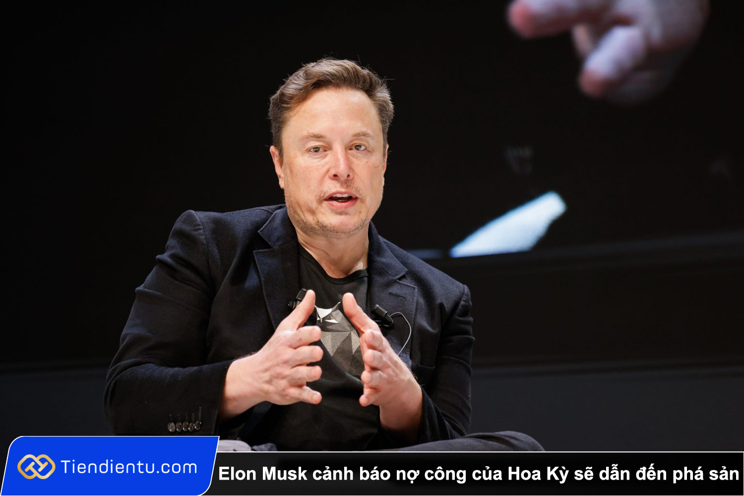 Tiendientu Elon Musk canh bao no cong cua Hoa Ky se dan den pha san