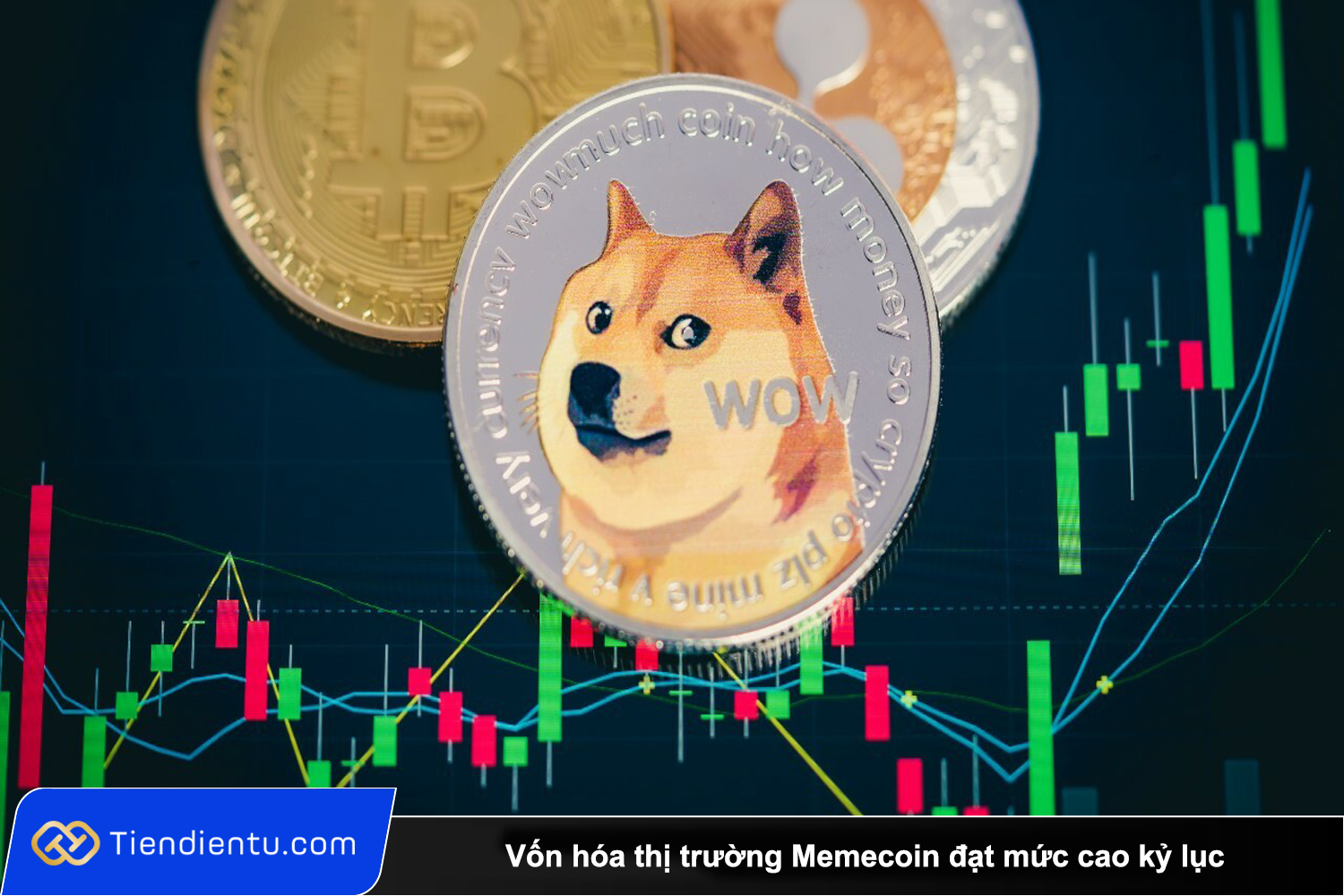 Tiendientu Von hoa thi truong Memecoin dat muc cao ky luc