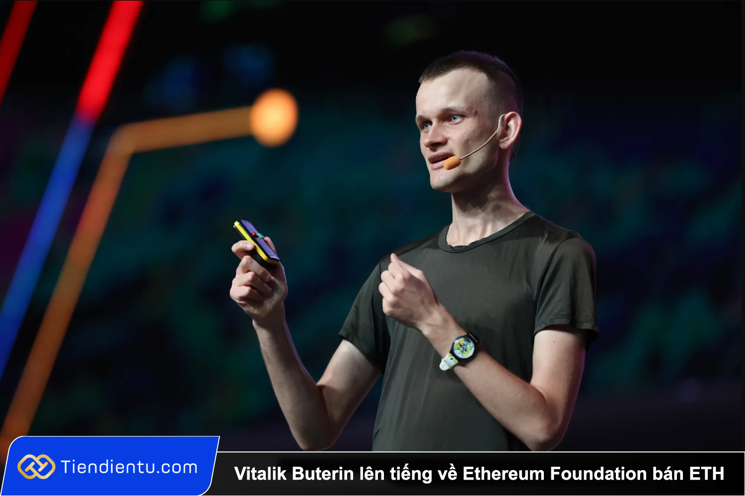 Vitalik Buterin len tieng ve viec Ethereum Foundation ban ETH