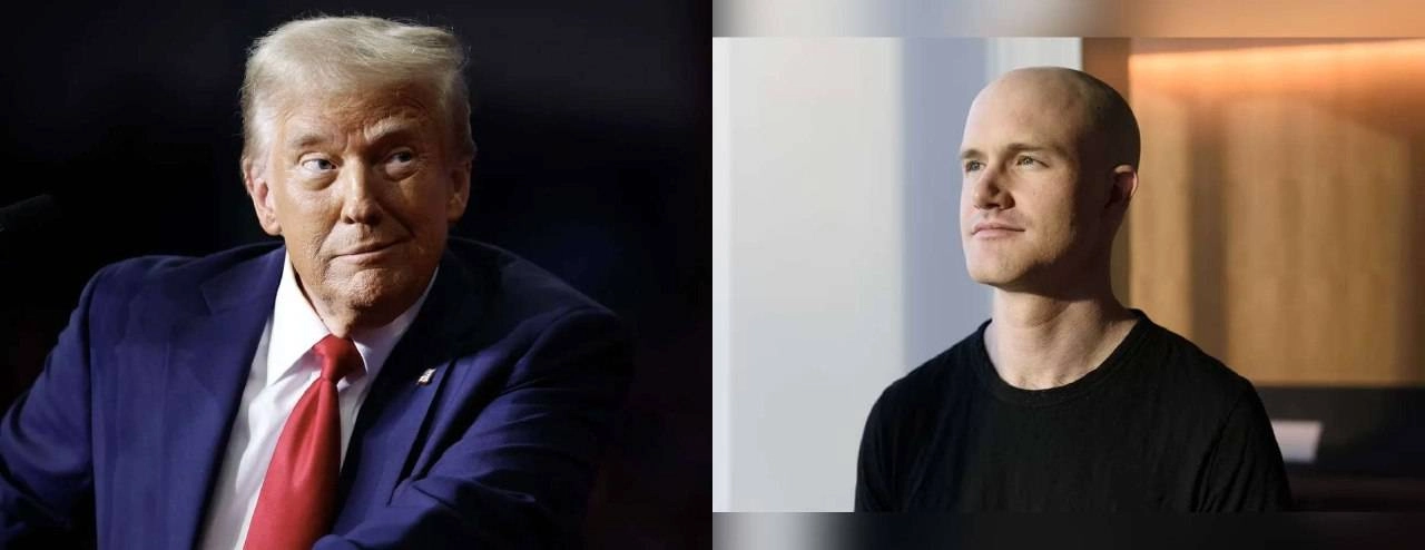 President Donald Trump Prepares for Private Meeting with Coinbase CEO