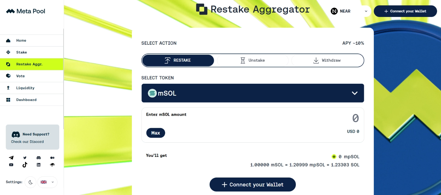 Restake Aggregator