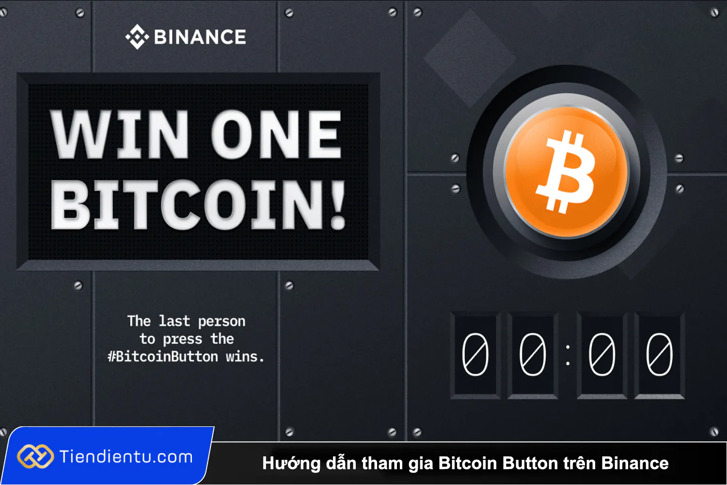 Huong dan tham gia Bitcoin Button tren Binance co co hoi nhan 1 BTC 1