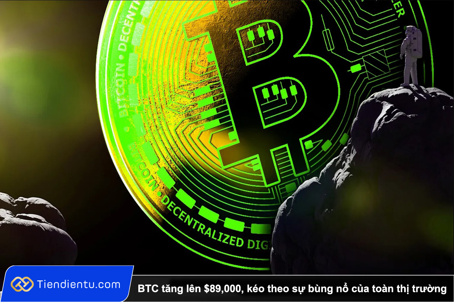 Tiendientu Bitcoin tang len 89000 keo theo su bung no cua toan thi truong