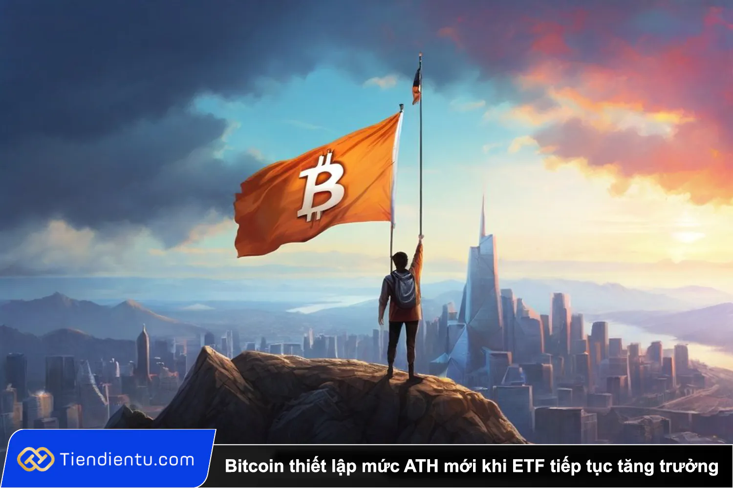 Tiendientu Bitcoin thiet lap muc ATH moi khi ETF tiep tuc tang truong