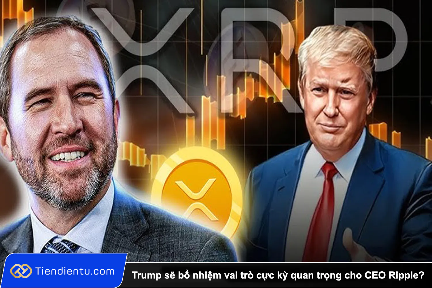 Tiendientu Donald Trump se bo nhiem vai tro cuc ky quan trong cho CEO Ripple