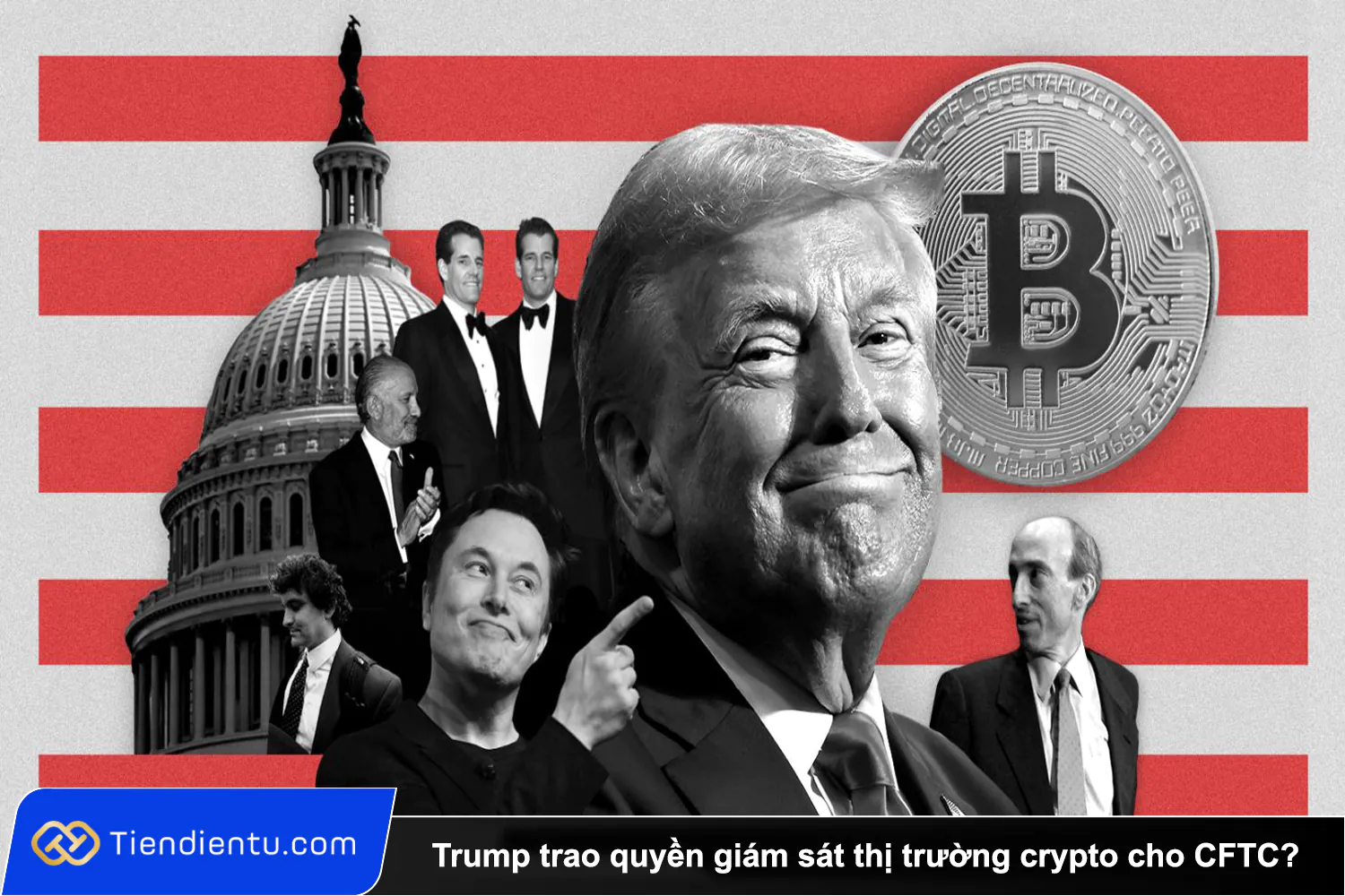 Tiendientu Donald Trump trao quyen giam sat thi truong crypto cho CFTC