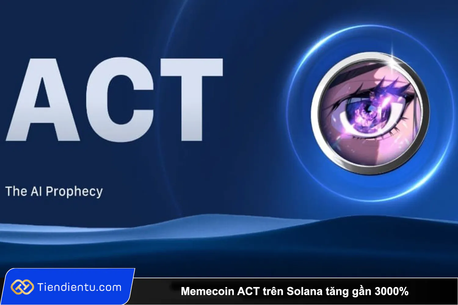 Tiendientu Memecoin ACT tren Solana tang gan 3000 trong thoi gian ngan