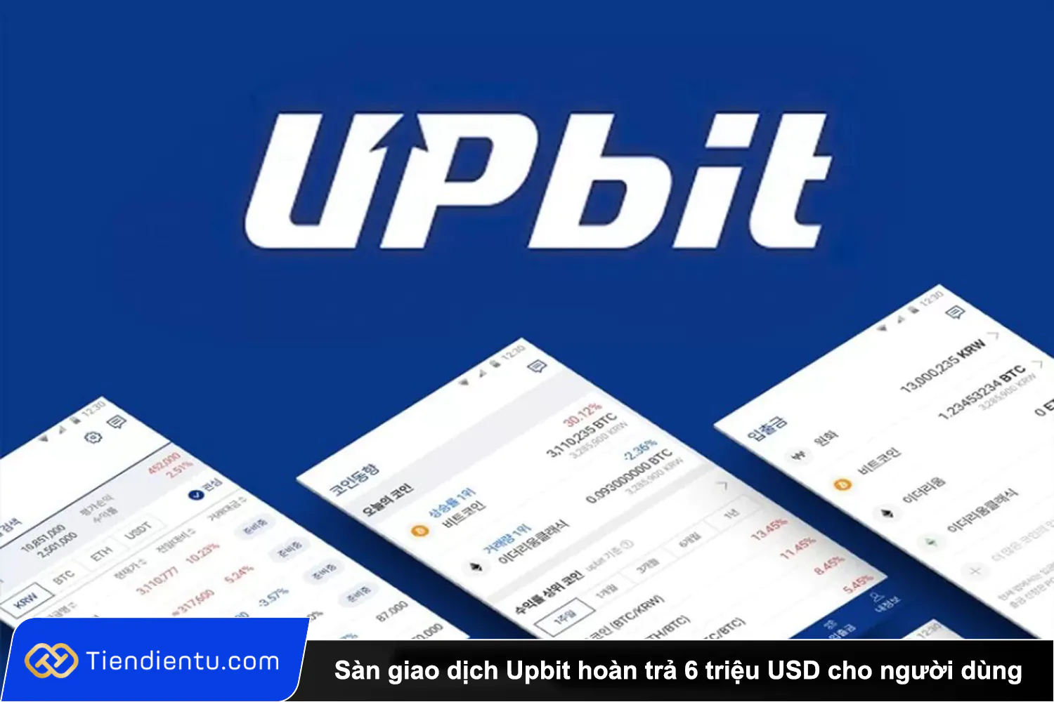 Tiendientu San giao dich Upbit hoan tra 6 trieu USD cho nguoi dung