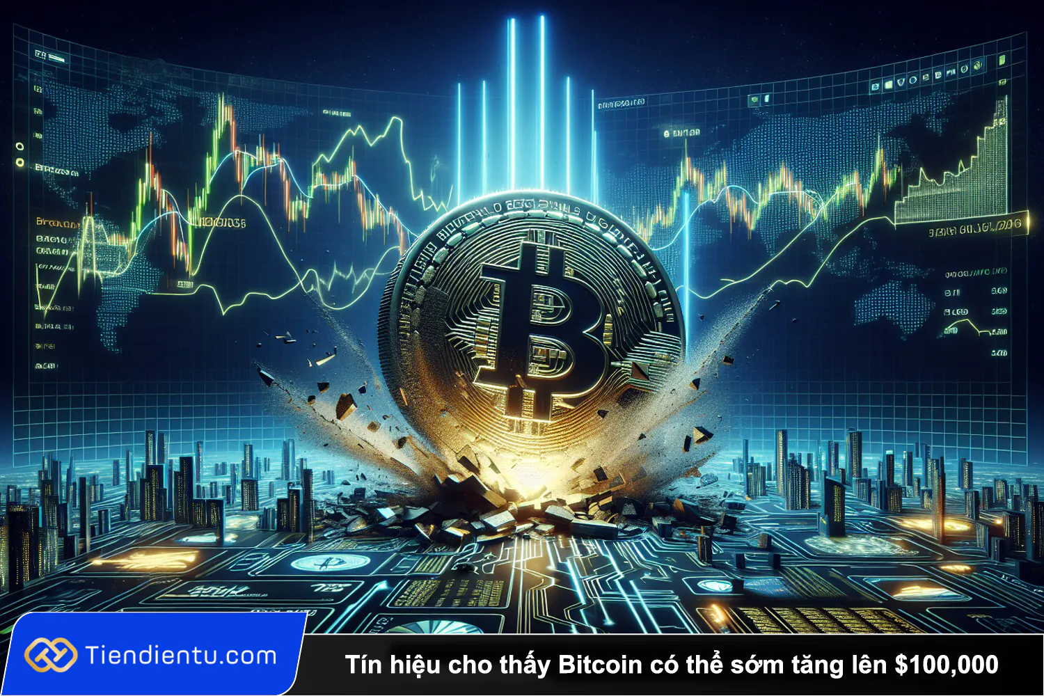 Tiendientu Tin hieu cho thay Bitcoin co the som tang len 100000