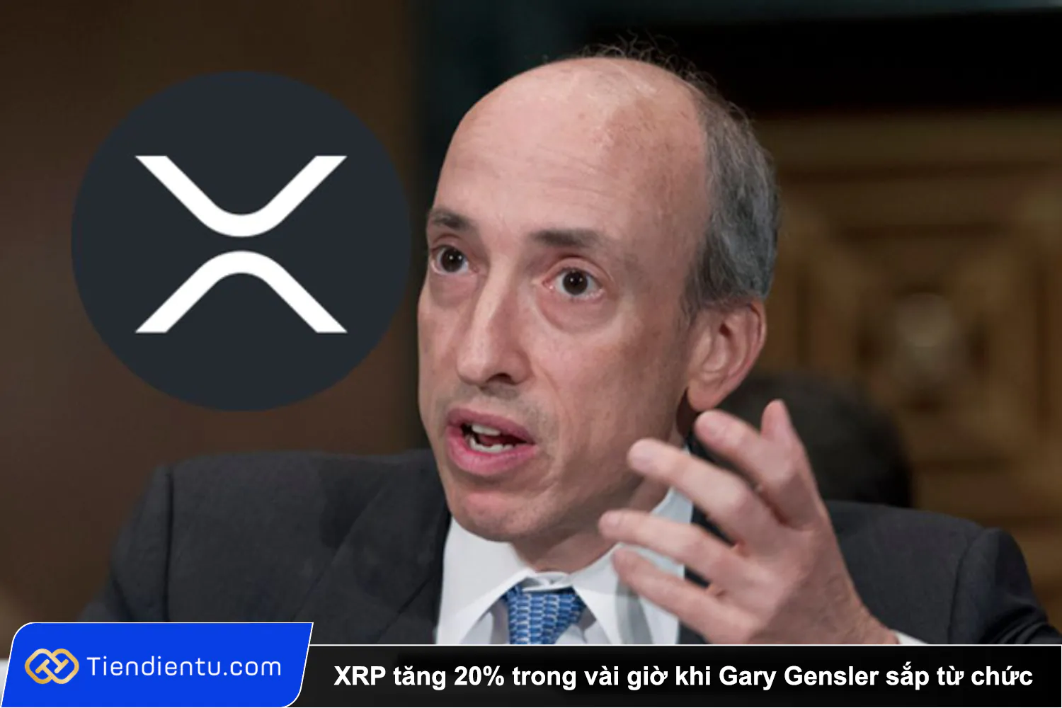 Tiendientu XRP tang 20 trong vai gio khi Gary Gensler sap tu chuc