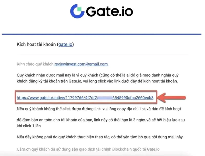 đăng ký sàn gate trên trang web