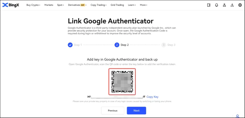 xác minh google athenticator sàn bingx