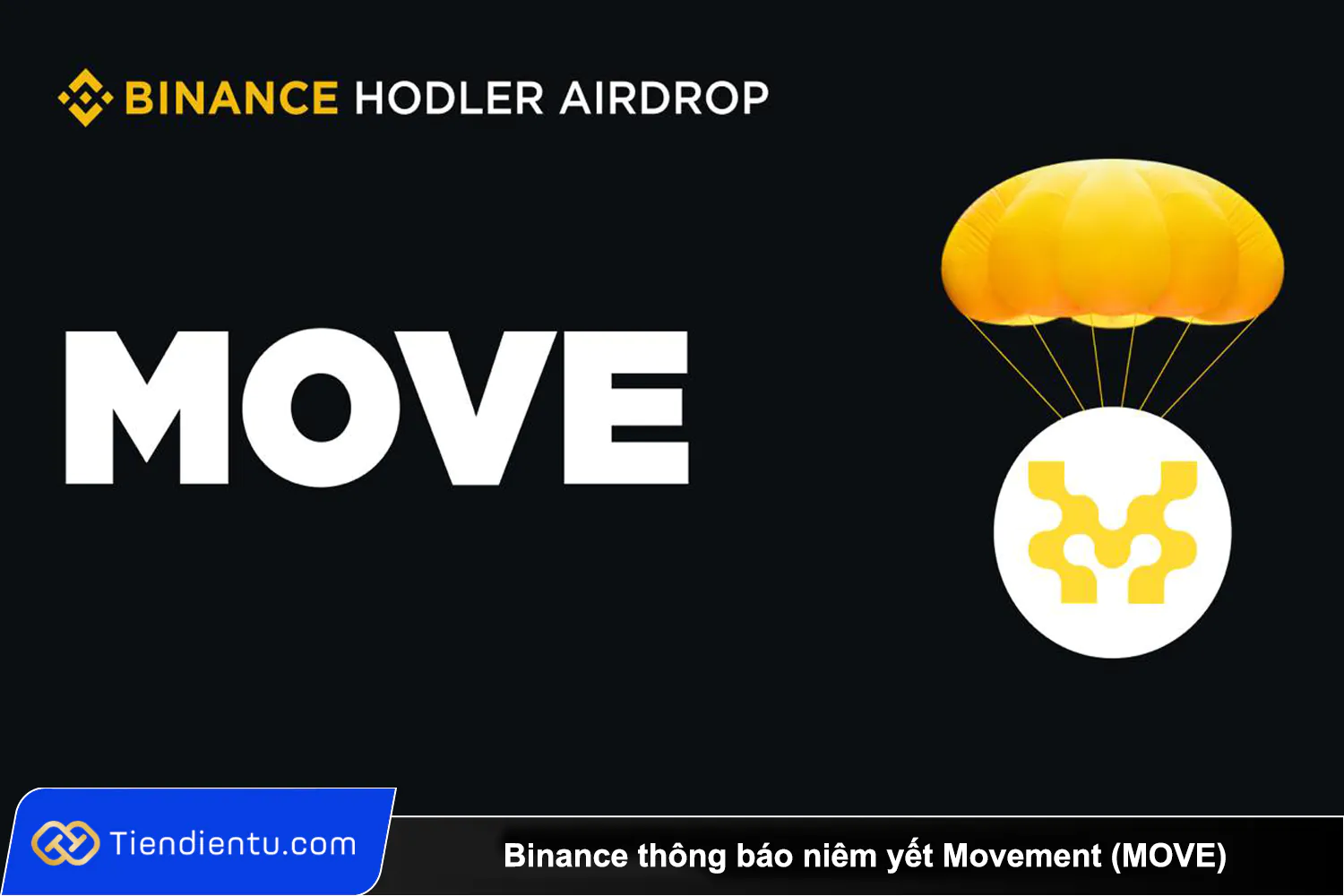 Binance thong bao niem yet Movement MOVE