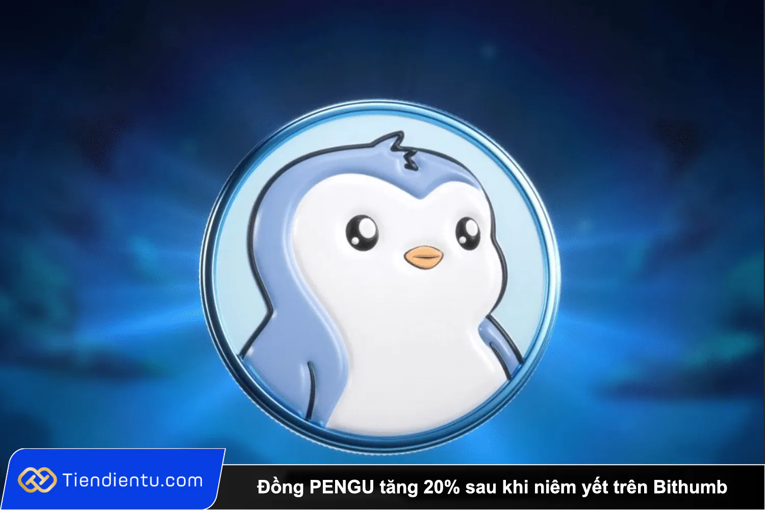 Dong PENGU tang 20 sau khi niem yet tren Bithumb