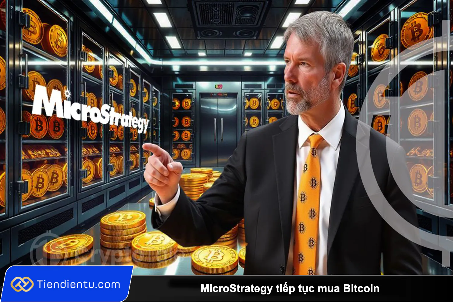 MicroStrategy tiep tuc mua Bitcoin nang kho du tru len 40 ty USD