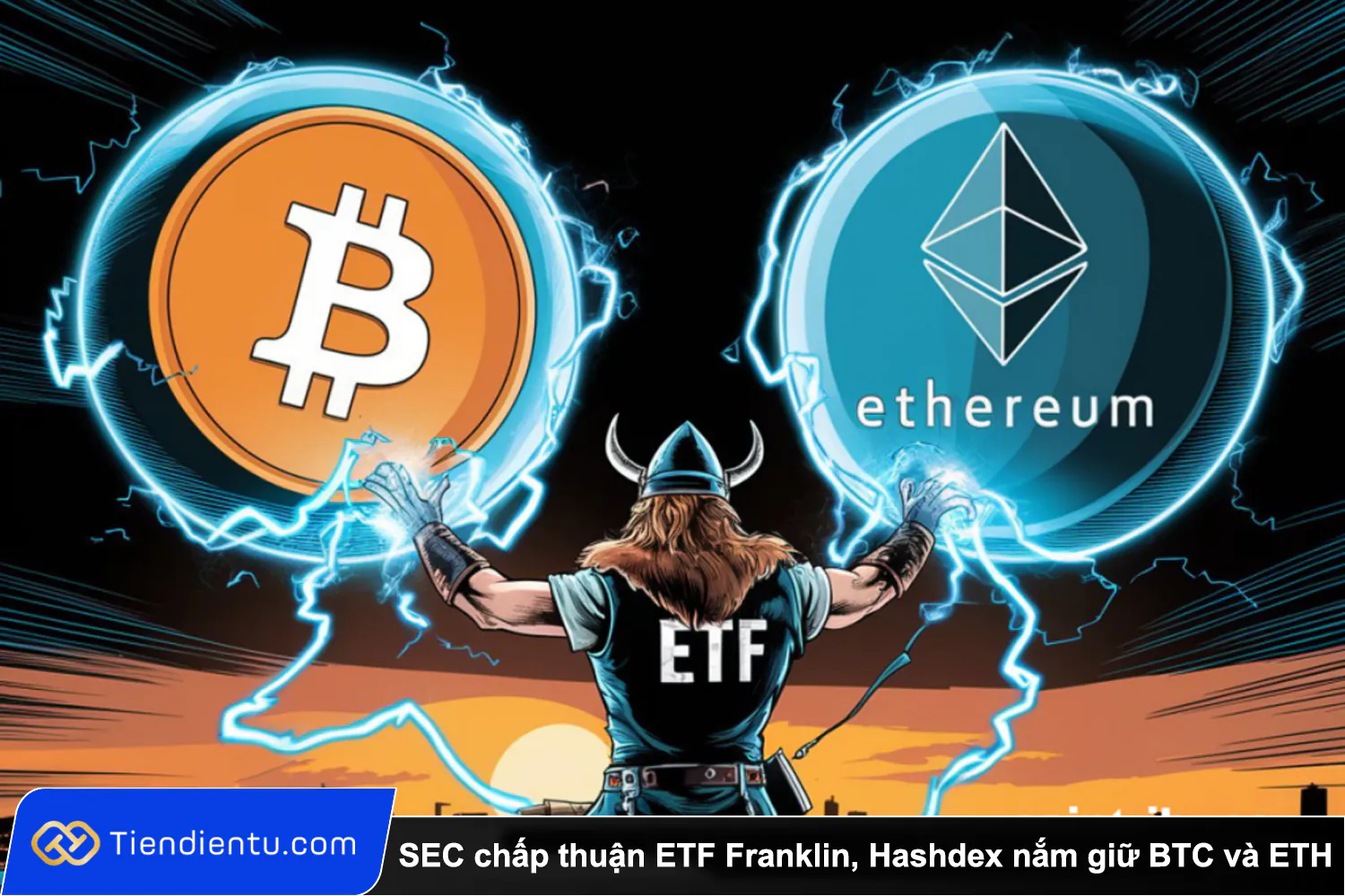 SEC chap thuan ETF Franklin Hashdex nam giu BTC va ETH