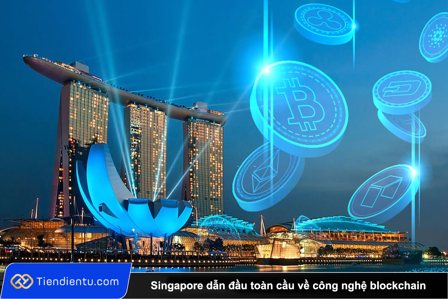 Singapore dan dau toan cau ve cong nghe blockchain