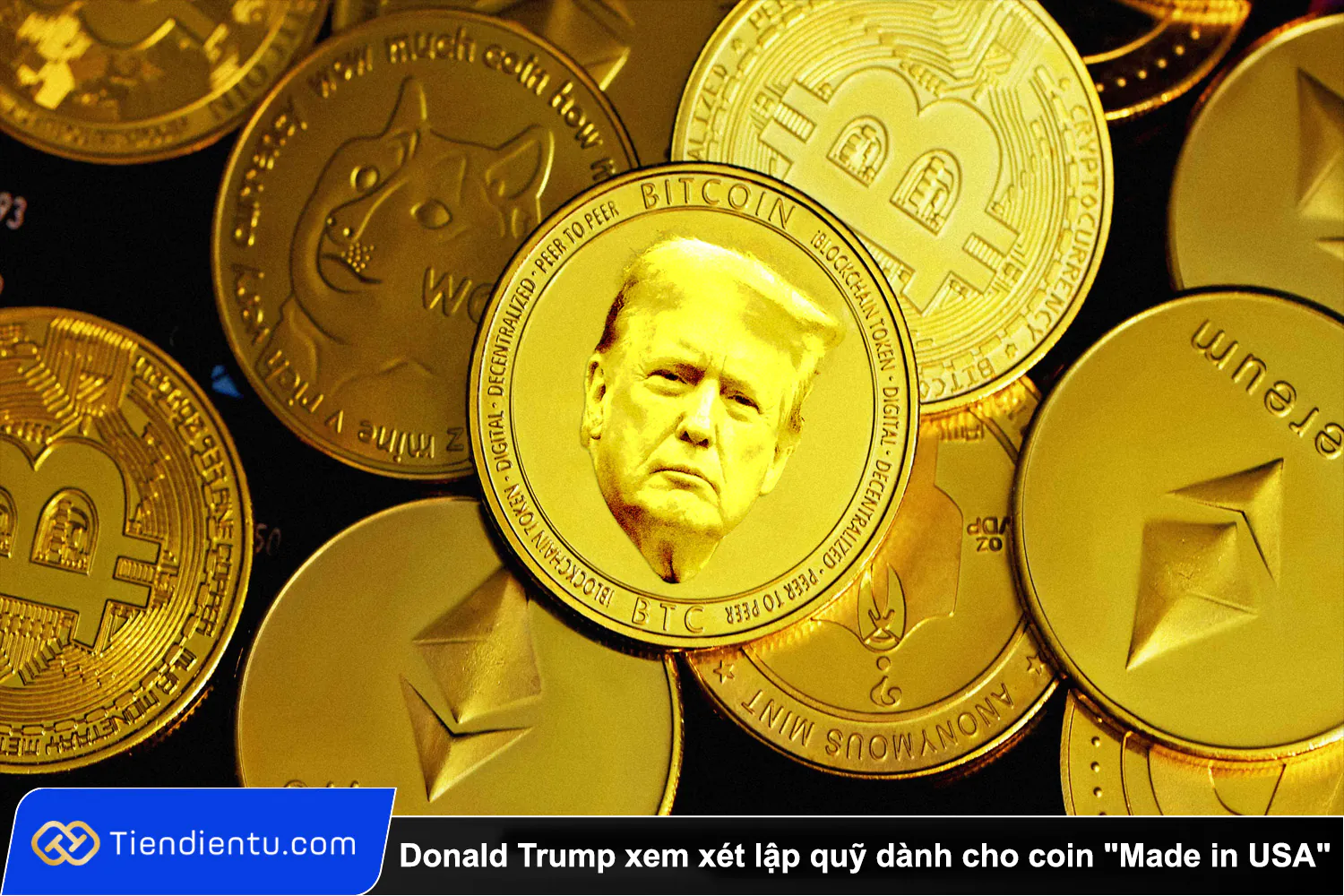 Donald Trump xem xet lap quy du tru danh rieng cho cac dong coin My