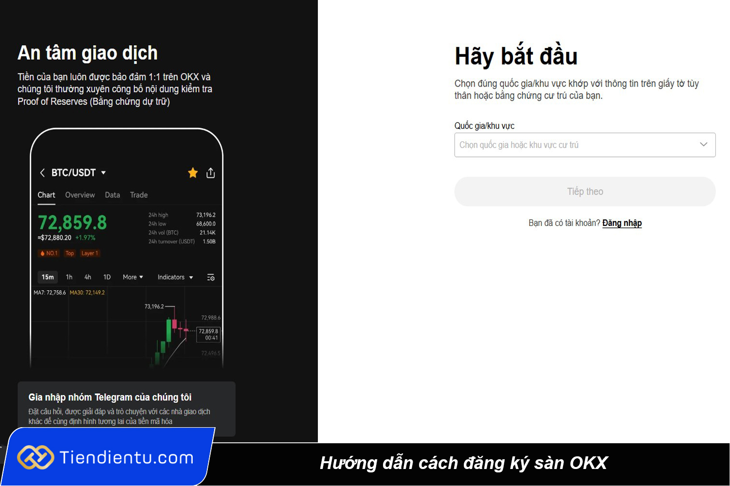 Hướng dẫn cách đăng ký sàn OKX dễ hiểu nhất cho người mới 2024