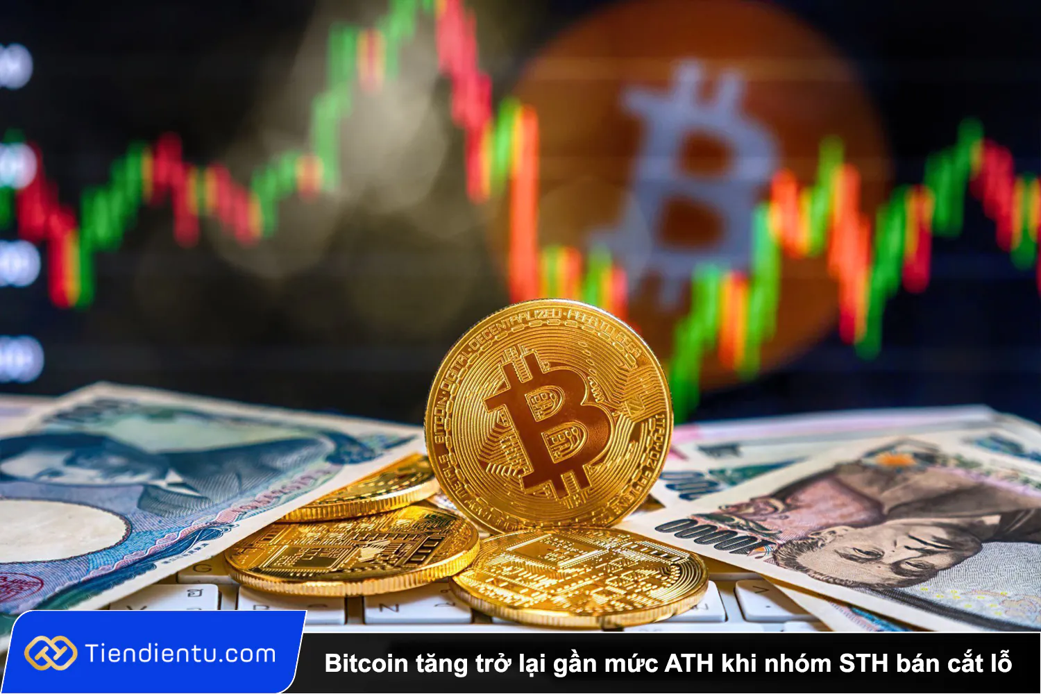 Tiendientu Bitcoin tang tro lai gan muc ATH khi nhom STH ban cat lo